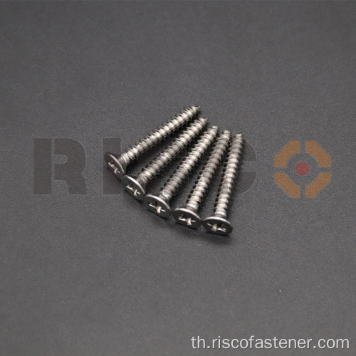 สแตนเลสสตีล CSK Head Self Tapping Screw